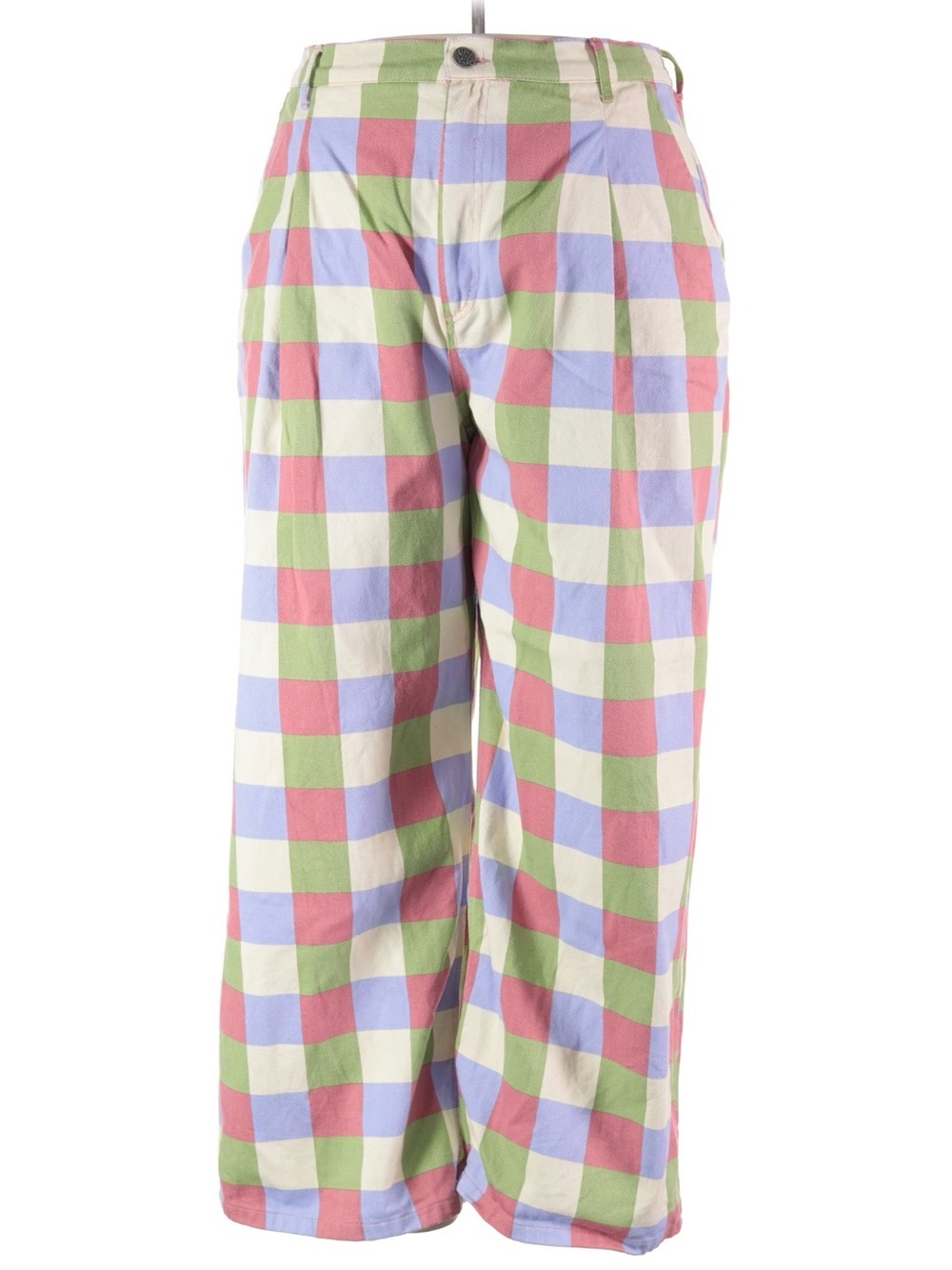 Lucy & Yak Pastel Plaid Pants